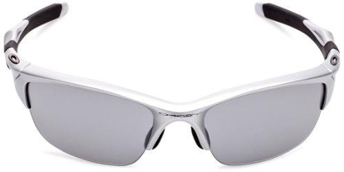 Oakley Men's 0OO9153 Rectangular Sunglasses, Slate Iridium Lens , Silver