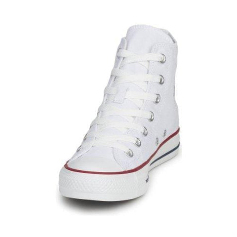 Converse Unisex Chuck Taylor All Star HI Basketball Shoe (8.5 B(M) US Women / 6.5 D(M) US Men, Optical White)
