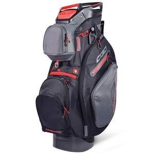 Sun Mountain Golf 2019 C-130 Cart Bag GUNMETAL-BLACK-RED (Gunmetal-Black-Red)