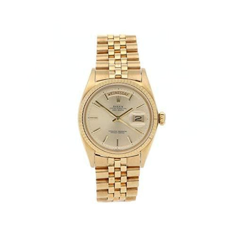 Rolex Day-Date Mechanical (Automatic) Champagne Dial Mens Watch 1803 (Certified Pre-Owned)