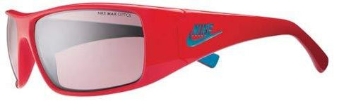 Nike Grind Sunglasses, Hyper Red/Neo Turquoise, Vermillion Flash Lens