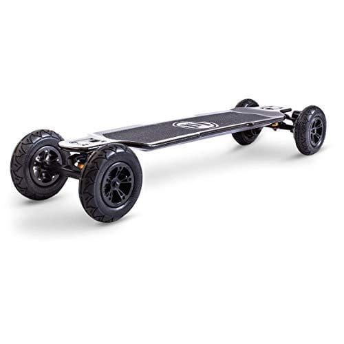 Evolve Skateboards – Carbon GT Street and All-Terrain Electric Longboard Skateboard – 31 Mile Range – 26 mph Top Speed –Digital LCD Screen Remote Control – Lithium-Ion Battery