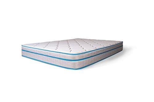 Dreamfoam Bedding Doze 11" Plush Pillow Top Mattress, Short Queen- Made in the USA