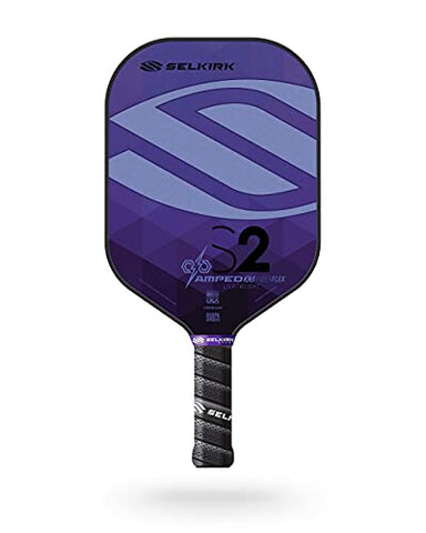 Selkirk Amped Pickleball Paddle | Fiberglass Pickleball Paddle with a Polypropylene X5 Core | Pickleball Rackets Made in The USA | 2021 S2 Lightweight Amethyst Purple |