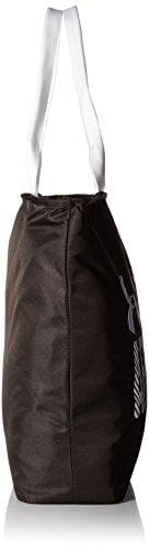 Under Armour Women's Big Wordmark Tote 2.0,Black (001)/White, One Size