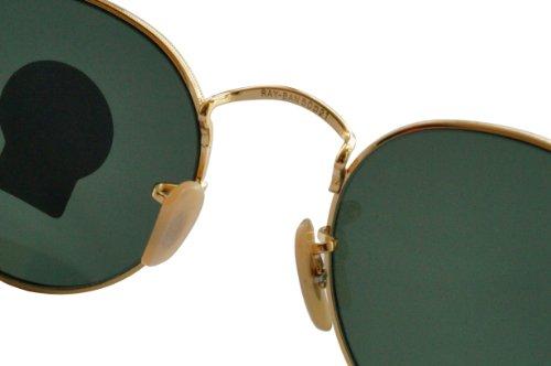 Ray-Ban ROUND METAL - ARISTA Frame CRYSTAL GREEN Lenses 50mm Non-Polarized