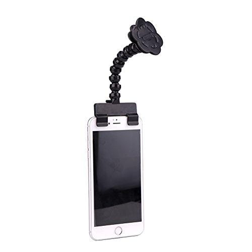 GLRSBUTY Pet Selfie Stick Dog Portable Selfie Stick Take Photos Training Toy for Phone Fits iPhone Samsung and Most Smartphone Tablet (Black)