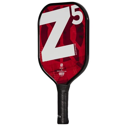 Onix Graphite Z5 Graphite Carbon Fiber Pickleball Paddle with Cushion Comfort Grip