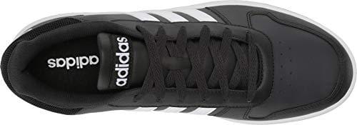 adidas Men's Hoops 2.0 Sneaker, Black, 10 M US