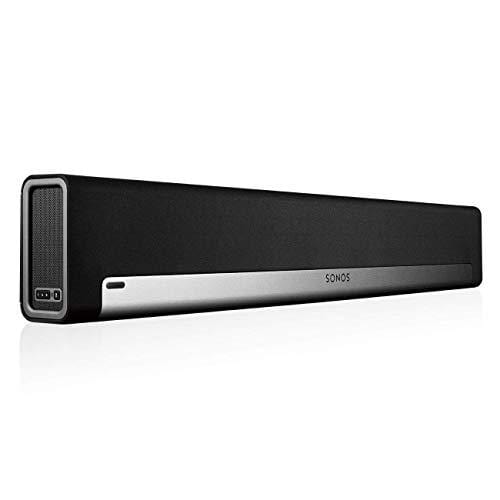 Sonos 5.1 Home Theater System with Pair of Play:1 (2 Items) Bundle with PLAYBAR TV Soundbar (1 Item) and SUB (1 Item) - White