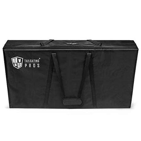 Tailgating Pros Cornhole Board Carrying Case 4'x2' Regulation Size (Heavy-Duty Material)