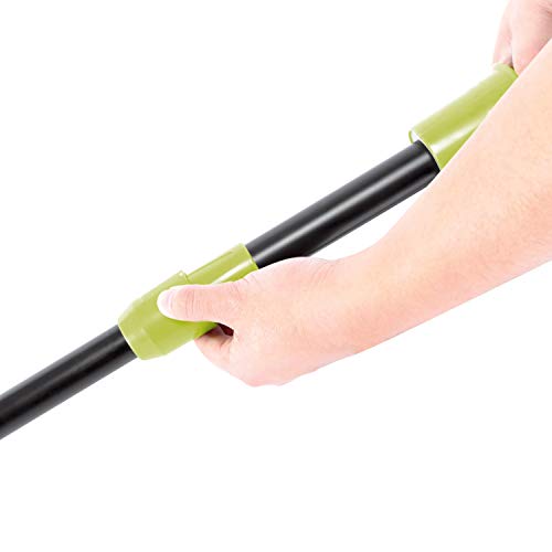 Sun Joe 24V-SB10-LTE 24V iON+ 10-in. 2.0Ah Cordless SharperBlade Stringless Lawn Trimmer, Kit (w/2.0-Ah Battery + Quick Charger)