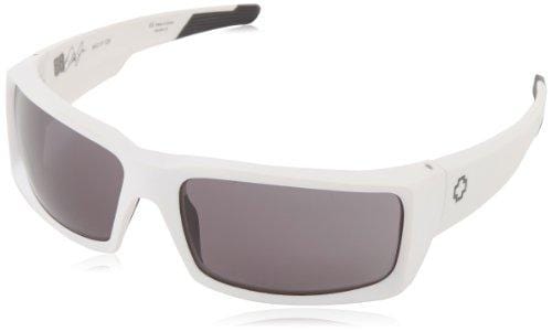 Spy Optic General Matte White-Grey Wrap, 66 mm