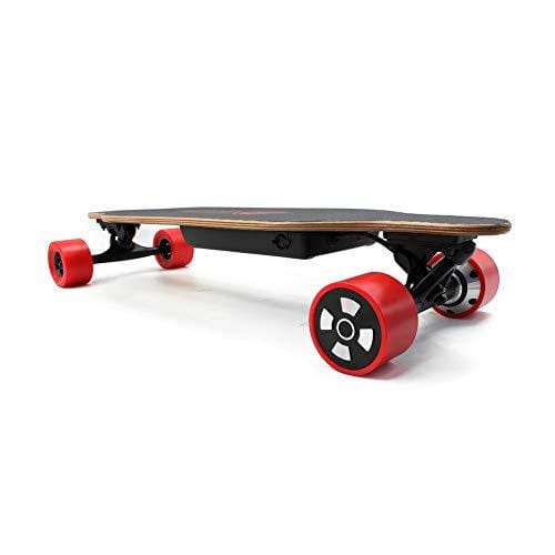 Alouette Phoenix Ryders Electric Skateboard Longboard 4.4AH Lithium Battery,Dual Motor Each 250W, 32 Inches Maple with Remote Control