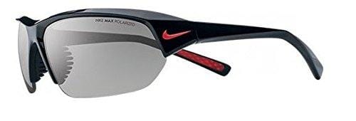 Nike Eyewear Unisex-Adult Skylon Ace P EV0527-006 Rectangular Sunglasses, Shiny Black/Matte Black, 69 mm