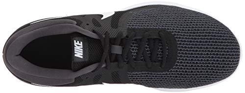 Nike Men's Revolution 4 Running Shoe, Black/White - Anthracite, 13 Wide US