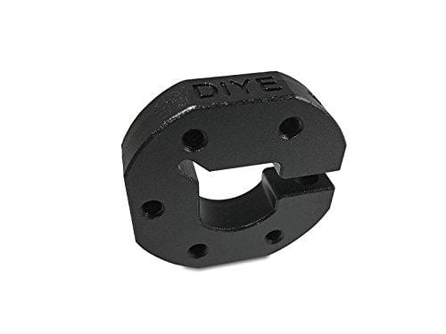 50mm Black DIY electric skateboard Motor Mount Kit (Caliber II Truck Compatible) [Premium] V2