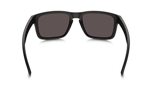 Oakley Holbrook Sunglasses, Matte Black Frame/Warm Grey Lens, One Size