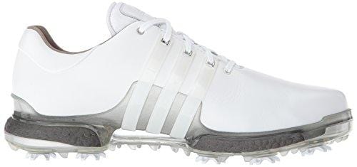 adidas Men's TOUR 360 2.0 Golf Shoe, White/Trace Grey, 12 M US [product _type] adidas - Ultra Pickleball - The Pickleball Paddle MegaStore