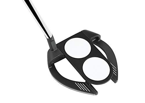 Odyssey O-Works Black 2-Ball Fang Slant Putter, 34 in (Renewed)