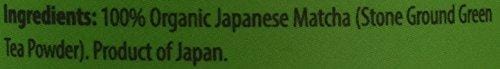 Jade Leaf Matcha Green Tea Powder - USDA Organic - Ceremonial Grade (For Sipping as Tea) - Authentic Japanese Origin - Antioxidants, Energy [30g Tin]