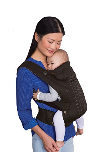Infantino Upscale Carrier, Black, One Size