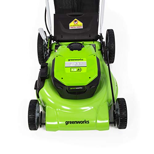 Greenworks 21-Inch 13 Amp Corded Electric Lawn Mower MO13B00