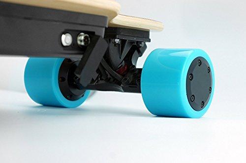 SKATEBOLT Electric Skateboard Longboard S3 New Breeze, Replaceable Wheel, 14 Miles Max Range, 19 MPH Top Speed, Dual Motor 500W, 8 Layers Maple