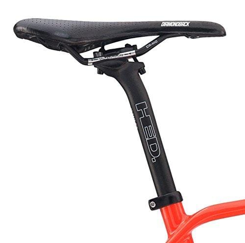 Diamondback Bicycles Haanjo 7C Carbon Gravel Adventure Road Bike, Orange, 59cm/X-Large