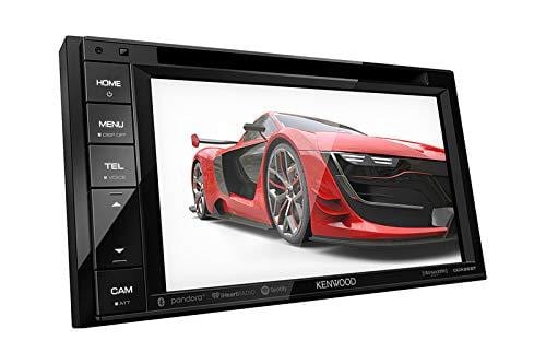 Kenwood Audio DDX26BT 6.2" Double Din Bluetooth WVGA Touch Screen DVD Receiver w/ 1080 HD Dash Cam Night Vision G-Sensor Video Recorder & HD Rear View Camera