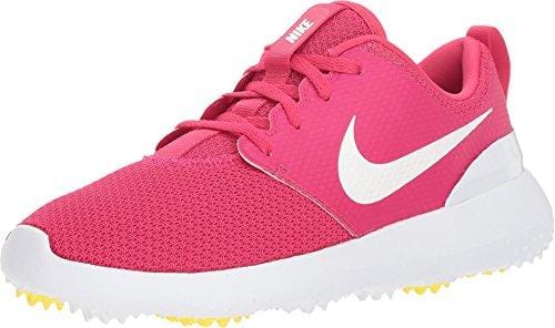 NIKE Women's Roshe G Golf Shoes (9, Rush Pink/White)