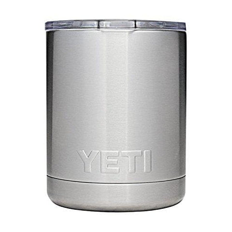 YETI Rambler Lowball 10 oz Stainless Steel Cup with Lid