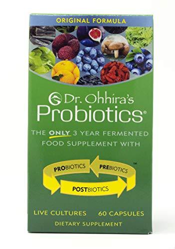 Dr. Ohhira's Probiotics, Original Formula, 60 Caps with Bonus 10 Capsule Travel Pack - 12 Live Strains