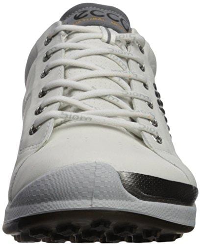 ECCO Men's Biom Hybrid 2 Hydromax Golf Shoe, White/Black, 44 Medium EU (10-10.5 US) [product _type] ECCO - Ultra Pickleball - The Pickleball Paddle MegaStore