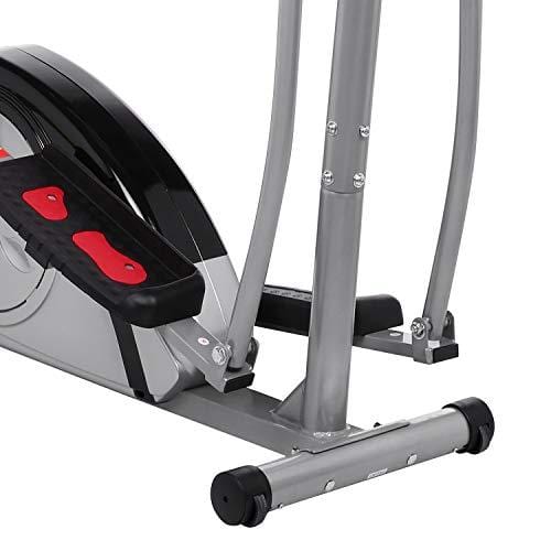 Fast 88 Portable Elliptical Machine Fitness Workout Cardio Training Machine, Magnetic Control Mute Elliptical Trainer with LCD Monitor,Top Levels Elliptical Machine Trainer (Grey)