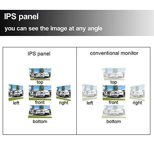 FHD 1080P Digital Wireless Backup Camera Kit, No Interference, IP69 Waterproof Wireless Rear View Camera and 7 Inch LCD Wireless Reverse Monitor for Rv/Truck/Trailer/Bus/Pickup/Van