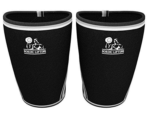 Nordic Lifting Unisex Knee Sleeves Small - Black (1 Pair)