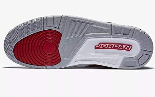 Nike Jordan Legacy 312 - Men's Varsity Red/Black/White Leather Basketball Shoes 9 D(M) US