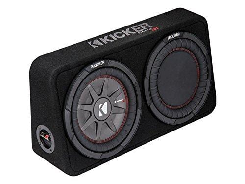 Kicker 43TCWRT102 CompRT 10" 2-Ohm Subwoofer in Thin Profile Enclosure