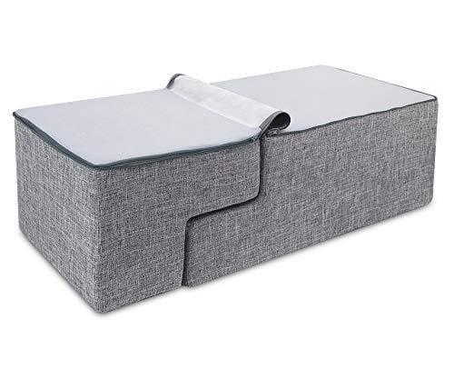 Best Pet Supplies Foldable CertiPUR-US Certified Foam Pet Stairs/Steps