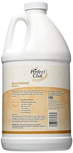 Perfect Coat Natural Oatmeal Shampoo, French Vanilla, 64-Ounce