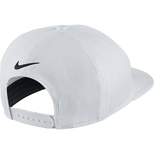 NIKE Unisex AeroBill Adjustable Cap, White/Anthracite/Black, One Size