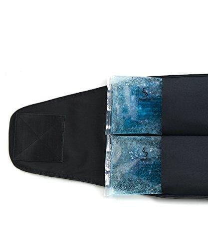Spand-Ice Recovery Wrap with Ice and Heat Therapy - Lower Back Pain and Lumbar Support Belt - Includes 2 Ice/Heat Packs (Large/X-Large)