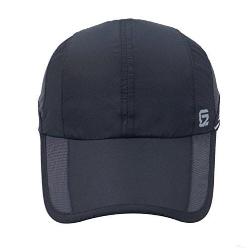 GADIEMKENSD Quick Dry Sports Hat Lightweight Breathable Soft Outdoor Run Cap (Classic Upgrade, Black) [product _type] GADIEMKENSD - Ultra Pickleball - The Pickleball Paddle MegaStore