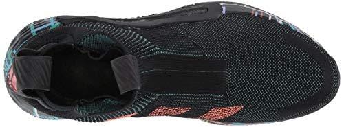 adidas Men's N3XT L3V3L Baseball Shoe Black/True Green/Clear Pink 11 Medium US