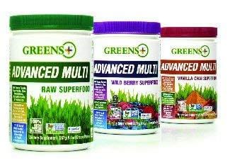Greens+ Advanced Multi Wild Berry Superfood | Essential Blend of Raw Green Foods, Superfruits and Sea Vegetables Powder | Vegan | Dietary Supplement | Non - GMO, Soy Dairy & Gluten-Free | Size 9.4oz