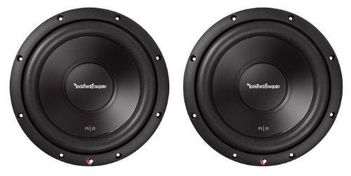 2 New ROCKFORD FOSGATE R2D2-10 1000W 10" 2-Ohm Car Audio Subwoofers Subs R2D210
