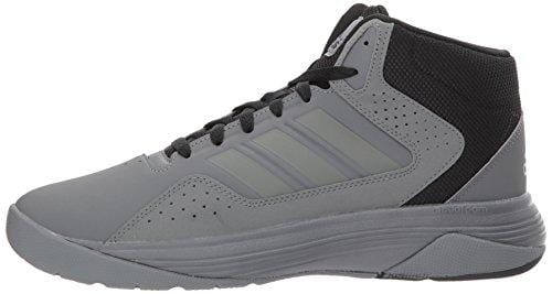 adidas Men's CF Ilation MID Basketball Shoe, Grey Four/Black, 7.5 Medium US
