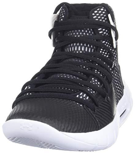 Under Armour Women's Drive 5 Basketball Shoe Black (001)/White 9
