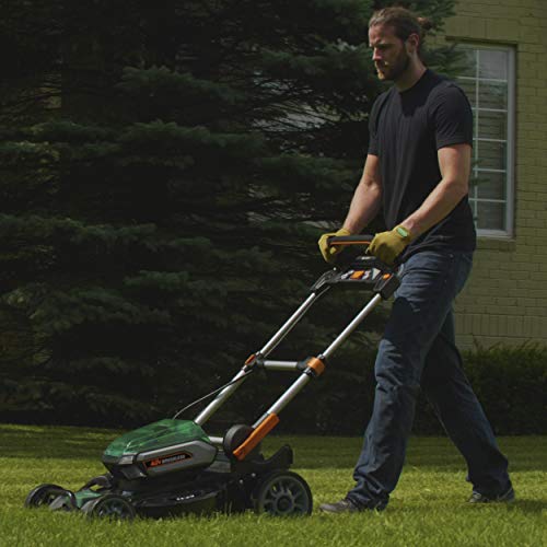 Scotts Outdoor Power Tools 60040S 19-Inch 40-Volt Cordless Lawn Mower, LED Lights, 5Ah Battery and Fast Charger Included
